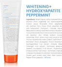 Himalaya Botanique Whitening + Hydroxyapatite Toothpaste, Peppermint - Nano Hydroxyapatite To Support Remineralization And Restore Enamel, Appropriate For Sensitive Teeth - Vegan, Gluten Free, 4 Oz