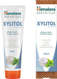 Himalaya Botanique Xylitol Toothpaste, Mint Flavor - Fluoride Free Toothpaste To Whiten Teeth, Fight Plaque And For Fresh Breath - Vegan, Gluten Free, No Artificial Flavors Or Colors, 4 Oz