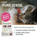 Homeopet Feline Purr Dental, Safe And Natural Tooth And Dental Care For Cats, Cat Dental Care, 15 Milliliters