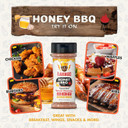 Honey Bbq Rub Mix, 2 Bottles By Flavor God - Premium All Natural & Healthy Spice Blend For Grilling Chicken, Beef, Chili, Seafood, Vegetables, & Salad - Kosher, Gluten-Free, Dairy-Free Steak Rub