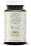Hops 120 Capsules, 500 Mg, Hops (Humulus Lupulus) Dried Flower (120 Capsules)