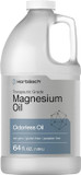 Horbäach Magnesium Oil | 64 Fl. Oz | Therapeutic Grade | Vegetarian, Non-Gmo, Gluten Free, And Paraben Free Odorless Formula