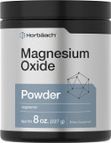 Horbäach Magnesium Oxide Powder | 400Mg | 8 Ounces (227 G) | Vegetarian, Non-Gmo, And Gluten Free Supplement