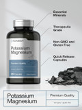Horbäach Potassium Magnesium Supplement | 240 Capsules | Premium Quality | Non-Gmo & Gluten Free