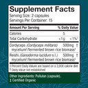Host Defense Cordychi Capsules - Energy & Immune Support Supplement - Cordyceps & Reishi Mushroom Supplement For Relaxation & Respiratory Support - Aids Against Tiredness - 30 Capsules (15 Servings)
