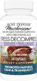 Host Defense Mycobotanicals Stress Decompress* Capsules - Mushroom Supplement With Lemon Balm & Ashwagandha Root - With Reishi, Lion'S Man & Skullcap - 60 Capsules (30 Servings)