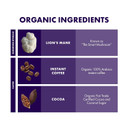 Host Defense Mycobrew Mocha - Mocha Drink Mix - Mocha Powder Includes Lion'S Mane Mushroom - Drink Mix With Fair Trade Certified Cocoa & 100% Arabica Instant Coffee - 10.5 Oz (20 Servings)