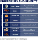 Host Defense Stamets 7 Mushroom Powder - 7 Species Blend - Mushroom Supplement For Immune Support With Royal Sun Blazei, Cordyceps, Reishi, Maitake, Lion'S Mane, Chaga & Mesima - 7 Oz (133 Servings)