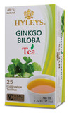 Hyleys Ginkgo Biloba Green Tea  Brain Support Blend With Citrus  100% Natural, Gluten-Free, Non-Gmo, Memory & Focus Tea  25 Tea Bags