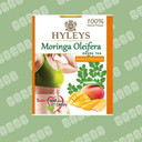 Hyleys Moringa Oleifera And Green Tea Mango Flavor - 50 Tea Bags - Superfood Miracle Tree Tea With Dried Moringa Oleifera Leaves