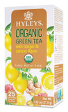 Hyleys Organic Green Tea Ginger And Lemon Flavor - 25 Tea Bags