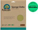 If You Care Sponge Cloths  5 Count  100% Natural Cleaning Rags For Kitchen, Bathroom, Home Countertop Surfaces  Absorbent, Reusable, Machine Washable, Compostable