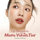 I'M Meme Matte Velvet Tint - Lip Silhouette 10 Cherry Dresser (Plum Red Shade) | Vivid Color, Long Lasting, Moisturizing & Hydrating, Light-Weight, Neutral Lip Stain, 4Ml