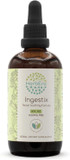 Ingestix B120 Alcohol-Free Extract, Concentrated Liquid Drops Natural: Licorice Root, Slippery Elm Bark, Marshmallow Root, Chamomile, Elderberry, Ginger Root. Throat Soothing Formula 4 Fl Oz