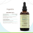 Ingestix B120 Alcohol-Free Extract, Concentrated Liquid Drops Natural: Licorice Root, Slippery Elm Bark, Marshmallow Root, Chamomile, Elderberry, Ginger Root. Throat Soothing Formula 4 Fl Oz