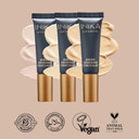 Inika Organic Sheer Coverage Concealer | Disguise Dark Circles, Cover Up Blemishes, Creamy Formula, Vegan Ingredients, All Day Wear That Hydrates And Nourishes. Porcelain