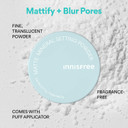 Innisfree No Sebum Matte Mineral Powder, Korean Loose Setting Powder For Blurring, Shine Control, Fragrance-Free, Translucent
