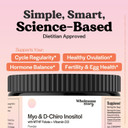 Inositol Supplement Powder With Mthf Folate + Vitamin D3 | Myo-Inositol & D-Chiro Inositol | Hormonal Balance & Healthy Ovarian Support | Vitamin B8 | Alternative To Inositol Capsules | 30 Servings