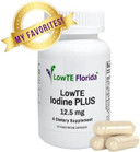 Iodine Plus 12.5 Mg - 90 Vegetarian Capsules For Energy, Mood, & Healthy Body Function | Iodine Supplement For Strengthening Hair, Nails, & Teeth | Regulates Metabolism