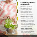 Irwin Naturals Only One Liquid-Gel Multi - 60 Liquid Softgels - No Iron Daily Essential Vitamins, Minerals, Antioxidants, Omega-3 & Green Super Foods