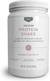 Isalean Protein Shake - Complete Superfood Meal Replacement For Maintaining Healthy Weight And Lean Muscle Growth With 24 Vitamins And Minerals - 29.1 Oz - 14 Meal Canister (Birthday Cake) - Canister