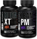 Jacked Factory Burn-Xt Max - Thermogenic Fat Burner & Appetite Suppressant (90 Capsules) & Lean Pm Max High-Performance Weight Loss, Fat Burner, & Appetite Suppressant (120 Capsules)