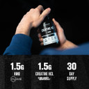 Jacked Factory Creatine Hcl + Hmb Capsules - Synergistic Con-Cret, Myhmb, & Vitamin D Formula For Improved Growth, Strength, & Reduced Muscle Breakdown - 150 Capsules