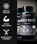 Jacked Factory Creatine Monohydrate Powder 150G - Creatine Supplement For Muscle Growth, Increased Strength & Essentials Muscle Builder - Daily Muscle Builder With Peakatp (30 Capsules)