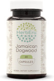 Jamaican Dogwood 60 Capsules, 500 Mg, Wildcrafted Jamaican Dogwood (Piscidia Piscipula) Dried Bark (60 Capsules)