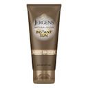 Jergens Natural Glow Instant Sun Tanning Moisturizer + Bronzer, Lightweight Sunless Tanning For Natural-Looking Color, Light Bronze, 6 Oz