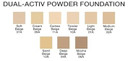 Jolie Dual-Activ Matte Finish Pressed Powder Foundation (Light Beige)