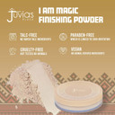 Juvia'S Place I Am Magic Silky Finishing Powder - Vanilla Bean  Lightweight Loose Face Powder For Women, Makeup For Under Eye & Face - Talc & Paraben Free - Flawless Matte Finish For Everyday Use