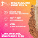 Juvia'S Place Loose Highlighter Nubian Royalty 1 - Illuminating Loose Powder Highlighter Makeup, Shimmer Powder That Gives Radiant Glow - Suitable For All Skin Tone