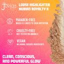 Juvia'S Place Loose Highlighter Nubian Royalty 2 - Illuminating Loose Powder Highlighter Makeup, Shimmer Powder That Gives Radiant Glow - Suitable For All Skin Tone