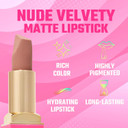 Juvia'S Place The Nude Velvety Matte Lipstick Kebi - Nude, Long-Lasting, Rich-Color Lip Makeup, Creamy Lipstick With Matte Finish, Beauty & Lip Products