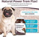 K9 Select Concentrated Flaxseed Lignans For Dogs, 20Mg 90 Tablets, Peanut Butter Flavored Chewable, Impove Coat
