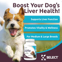 K9 Select Sam-E For Small And Medium Adult Dogs, 60 Tablets, 90Mg Active S-Adenosyl L-Methionine, Sam-E Supplement For Dogs, Hepatic Health, Cognitive Supplement, Multivitamin For Cell-Growth