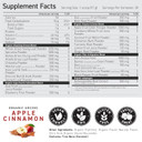 Kaged Organic Greens Superfood Powder, Outlive100 Apple Cinnamon, Supergreens, Apple Cider Vinegar, Ashwagandha, 30 Servings