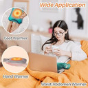 Kalevel 1L Hot Water Bottle Warm Hand Warmer And 2L Hot Water Bag Pouch Premium For Menstrual Cramps Shoulder Neck Pink