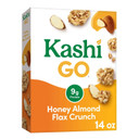 Kashi Go Breakfast Cereal, Fiber Cereal, Family Breakfast, Honey Almond Flax Crunch, 14Oz Box (1 Box)