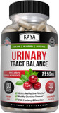 Kaya Naturals - D-Mannose - Urinary Tract Ut Cleanse & Bladder Health - Made With Cranberry, Hibiscus & Dandelion Root - D Mannose Capsules Cranberry Supplement - 30 Veggie Capsules