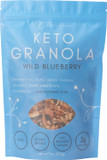 Keto Hana Wild Blueberry Keto Granola Keto Diet Vegan Grain Free Dairy Free Plant Based No Refined Sugars Gluten Free 2G Net Carbs Breakfast Cereal - 11Oz