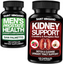 Kidney Support Cleanse Detox & Repair 120 Casuals - Together With - Men'S Prostate Health Advanced Prostate Supplements - 120 Capsules