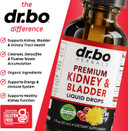 Kidney Support Supplement Bladder Health - Organic Renal Cleanse Supplements Drops Juniper Berry Cleavers Dandelion - Renal Kidney Cleanse Detox Urinary Tract Herbal Bladder Support Flush Kidneys 1Oz