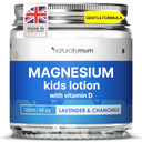 Kids Magnesium Bedtime Lotion With Vitamin D | Support For Sleep, Heart, Bone, Nerve, Gut And Muscle Health | Alternative To Melatonin | Lavender & Chamomile 4.2 Fl Oz