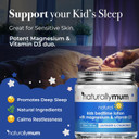 Kids Magnesium Bedtime Lotion With Vitamin D | Support For Sleep, Heart, Bone, Nerve, Gut And Muscle Health | Alternative To Melatonin | Lavender & Chamomile 4.2 Fl Oz