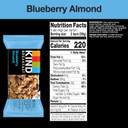 Kind Breakfast Bars, Blueberry Almond, Healthy Snacks, Gluten Free, 100% Whole Grains, 3G Protein, 6 Count