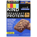 Kind Breakfast Protein Bars, Peanut Butter Banana Dark Chocolate, Healthy Snacks, Gluten Free, 8G Protein, 6 Count