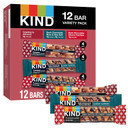 Kind Nut Bars, Cranberry Almond, Dark Chocolate Nuts & Sea Salt, And Dark Chocolate Cherry Cashew, Healthy Snack Bars, Gluten Free, Low Sugar, 4-6G Protein, 12 Count
