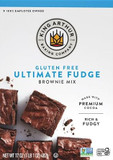 King Arthur Gluten Free Fudge Brownie Mix: Rich, Chocolatey Dessert For Celiac And Non-Gmo Diets - Certified Kosher Baking Mix, Easy To Prepare, 17 Oz Box For Delicious Homemade Brownies